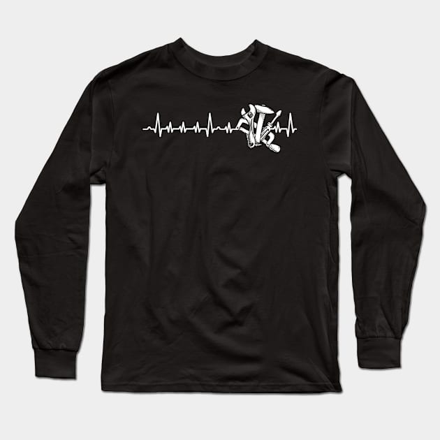 Mechanic Heart Pulse  Mechanic T Shirt Long Sleeve T-Shirt by Murder By Text